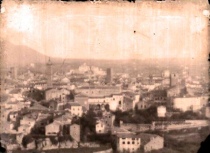 Panorama di Viterbo ritratto dal campanile